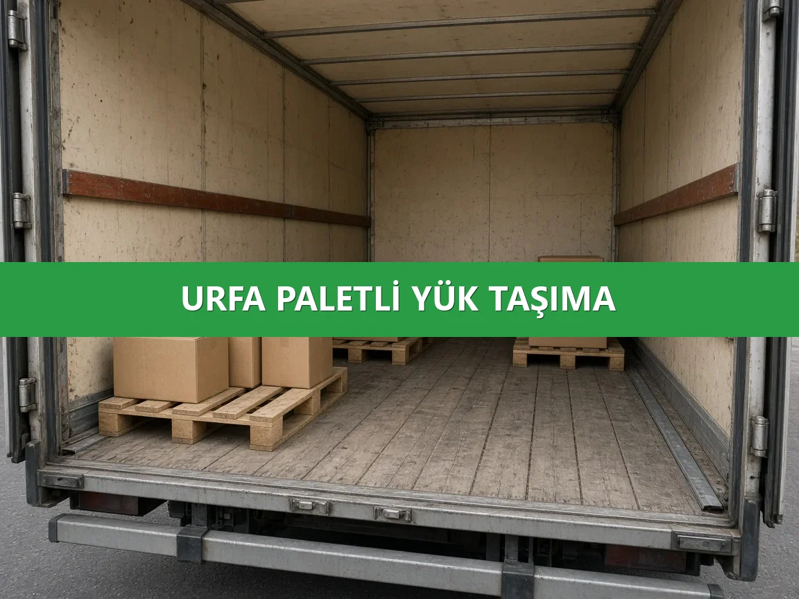 Urfa Paletli Yük Taşıma